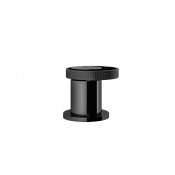 Gessi Anello Смеситель для раковины, без излива и донного клапана, цвет: black metal PVD 63400#706
