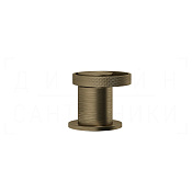 Gessi Anello Смеситель для раковины, без излива и донного клапана, цвет: antique brass 63400#713