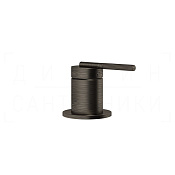Gessi Ingranaggio Смеситель для раковины, без излива и донного клапана, цвет: aged bronze 63600#187