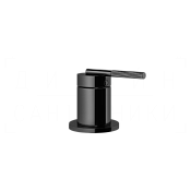 Gessi Ingranaggio Смеситель для раковины, без излива и донного клапана, цвет: black metal PVD 63600#706