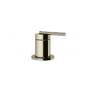 Gessi Ingranaggio Смеситель для раковины, без излива и донного клапана, цвет: nickel PVD 63600#720