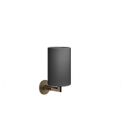 Gessi Anello Стакан подвесной, керамический Neolite, цвет: coffee bronze brushed PVD 63708#761