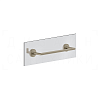 Gessi Ventaglio Полотенцедержатель для крепления на стекло 30 см, цвет: finox brushed nickel 63724#149