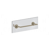 Gessi Ventaglio Полотенцедержатель для крепления на стекло 30 см, цвет: finox brushed nickel 63724#149