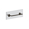 Gessi Ventaglio Полотенцедержатель для крепления на стекло 30 см, цвет: aged bronze 63724#187