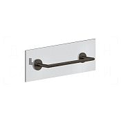 Gessi Ventaglio Полотенцедержатель для крепления на стекло 30 см, цвет: aged bronze 63724#187