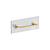 Gessi Ventaglio Полотенцедержатель для крепления на стекло 30 см, цвет: gold PVD 63724#246