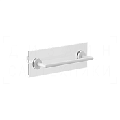 Gessi Ventaglio Полотенцедержатель для крепления на стекло 30 см, цвет: matte white 63724#279