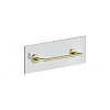 Gessi Ventaglio Полотенцедержатель для крепления на стекло 30 см, цвет: brass PVD 63724#710