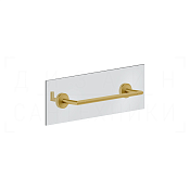 Gessi Ventaglio Полотенцедержатель для крепления на стекло 30 см, цвет: gold brushed 63724#716