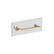 Gessi Ventaglio Полотенцедержатель для крепления на стекло 30 см, цвет: warm bronze PVD 63724#735