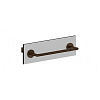 Gessi Ventaglio Полотенцедержатель для крепления на стекло 30 см, цвет: dark bronze 63724#845