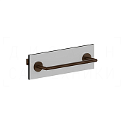 Gessi Ventaglio Полотенцедержатель для крепления на стекло 30 см, цвет: dark bronze 63724#845