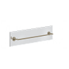 Gessi Ventaglio Полотенцедержатель для крепления на стекло 65 см, цвет: finox brushed nickel 63728#149