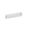 Gessi Ventaglio Полотенцедержатель для крепления на стекло 65 см, цвет: matte white 63728#279