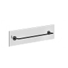 Gessi Ventaglio Полотенцедержатель для крепления на стекло 65 см, цвет: black metal PVD 63728#706