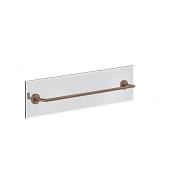 Gessi Ventaglio Полотенцедержатель для крепления на стекло 65 см, цвет: copper brushed PVD 63728#708
