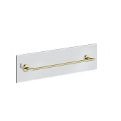 Gessi Ventaglio Полотенцедержатель для крепления на стекло 65 см, цвет: brass PVD 63728#710