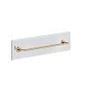 Gessi Ventaglio Полотенцедержатель для крепления на стекло 65 см, цвет: warm bronze PVD 63728#735