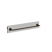 Gessi Ventaglio Полотенцедержатель для крепления на стекло 65 см, цвет: dark bronze 63728#845