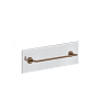 Gessi Anello Полотенцедержатель для крепления на стекло 50 см, цвет: copper brushed PVD 63826#708