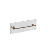 Gessi Anello Полотенцедержатель для крепления на стекло 50 см, цвет: copper brushed PVD 63826#708