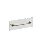 Gessi Anello Полотенцедержатель для крепления на стекло 50 см, цвет: warm bronze brushed PVD 63826#726