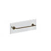 Gessi Anello Полотенцедержатель для крепления на стекло 50 см, цвет: coffee bronze brushed PVD 63826#761