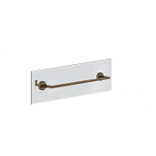 Gessi Anello Полотенцедержатель для крепления на стекло 50 см, цвет: coffee bronze brushed PVD 63826#761