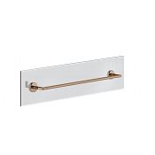 Gessi Anello Полотенцедержатель для крепления на стекло 65 см, цвет: copper PVD 63828#030