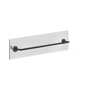 Gessi Anello Полотенцедержатель для крепления на стекло 65 см, цвет: aged bronze 63828#187