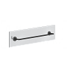 Gessi Anello Полотенцедержатель для крепления на стекло 65 см, цвет: matte black 63828#299