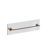 Gessi Anello Полотенцедержатель для крепления на стекло 65 см, цвет: copper brushed PVD 63828#708