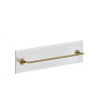 Gessi Anello Полотенцедержатель для крепления на стекло 65 см, цвет: warm bronze brushed PVD 63828#726