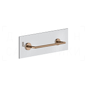 Gessi Ingranaggio Полотенцедержатель для крепления на стекло 35 см, цвет: copper PVD 63924#030