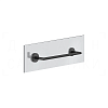 Gessi Ingranaggio Полотенцедержатель для крепления на стекло 35 см, цвет: matte black 63924#299