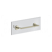 Gessi Ingranaggio Полотенцедержатель для крепления на стекло 35 см, цвет: nickel PVD 63924#720