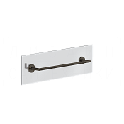 Gessi Ingranaggio Полотенцедержатель для крепления на стекло 50 см, цвет: aged bronze 63926#187