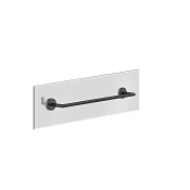 Gessi Ingranaggio Полотенцедержатель для крепления на стекло 50 см, цвет: matte black 63926#299