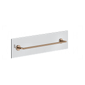 Gessi Ingranaggio Полотенцедержатель для крепления на стекло 65 см, цвет: copper PVD 63928#030