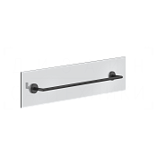 Gessi Ingranaggio Полотенцедержатель для крепления на стекло 65 см, цвет: matte black 63928#299