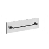 Gessi Ingranaggio Полотенцедержатель для крепления на стекло 65 см, цвет: black metal PVD 63928#706