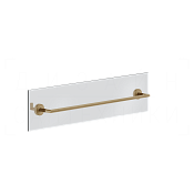 Gessi Ingranaggio Полотенцедержатель для крепления на стекло 65 см, цвет: warm bronze brushed PVD 63928#726