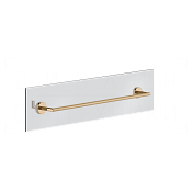 Gessi Ingranaggio Полотенцедержатель для крепления на стекло 65 см, цвет: warm bronze PVD 63928#735