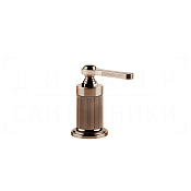 Gessi Venti20 Смеситель для раковины, без излива и донного клапана, цвет: copper PVD 65100#030