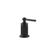 Gessi Venti20 Смеситель для раковины, без излива и донного клапана, цвет: matte black 65100#299