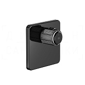 Gessi Venti20 Термостат для душа встраиваемый, на 1 потреб., внешняя часть, цвет: black metal PVD 65316#706