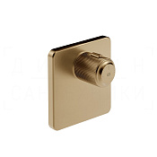 Gessi Venti20 Термостат для душа встраив., на 1 потреб., внеш. часть, цвет: warm bronze brushed PVD 65316#726