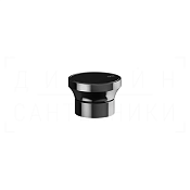 Gessi Origini Смеситель для раковины, без излива и донного клапана, цвет: black metal PVD 66100#706