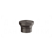Gessi Origini Смеситель для раковины, без излива и донного клапана, цвет: black metal brushed PVD 66100#707